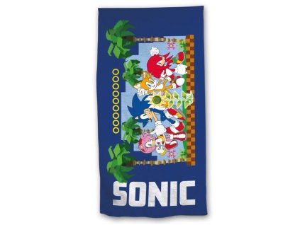 Merch Osuška Sonic Golden Circles