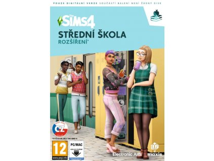 PC The Sims 4 Střední škola Rozšíření