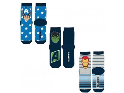 Ponožky Marvel Avengers 3 pack V2