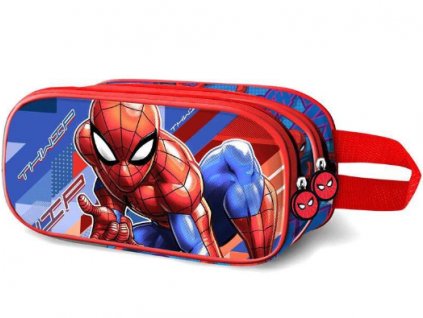 Penál 3D Skew Spider man Marvel doble