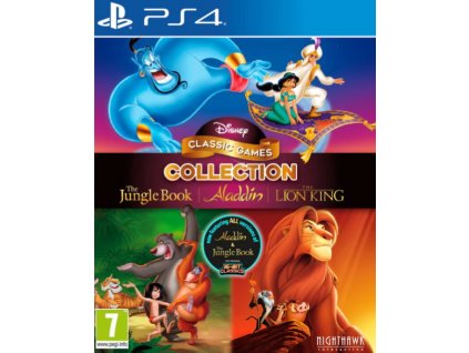 PS4 Disney Classic Games The Jungle Book and Aladdin and The Lion King