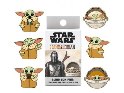 Funko Blind Box Enamel Pins Star Wars Mandalorian The Child