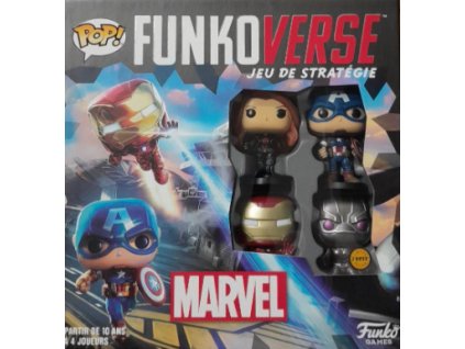 Společenská hra POP! Funkoverse Marvel 100 Chase FR