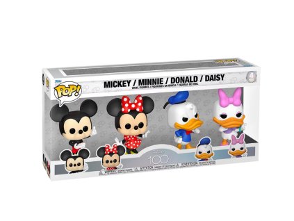 Funko Pop! Disney 100Th Mickey - Minnie - Donald - Daisy 4 pack Nové