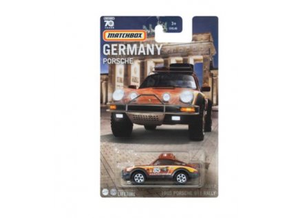 Matchbox Germany 1985 Porsche 911 Rally