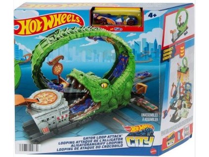 Hot Wheels City Krokodýlí dráha Nové