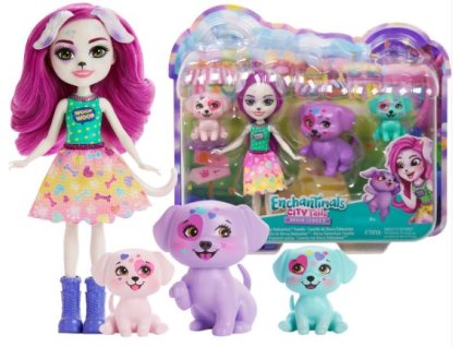 Enchantimals Rodinka Dalmatini Nové