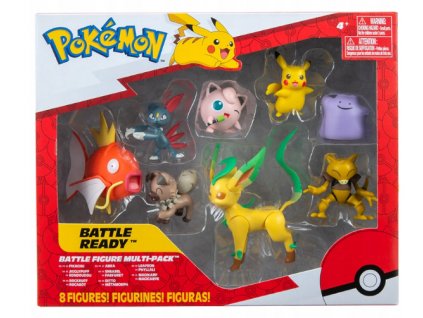 Sada figurek Pokémon Battle Ready 8 ks