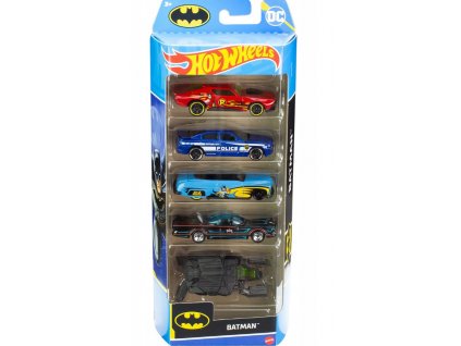 Hot Wheels Batman 5 ks angličáky HLY68