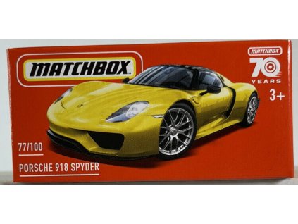 Matchbox Porsche 918 Spyder