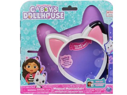 Hrající kočičí ouška Gabbys Dollhouse