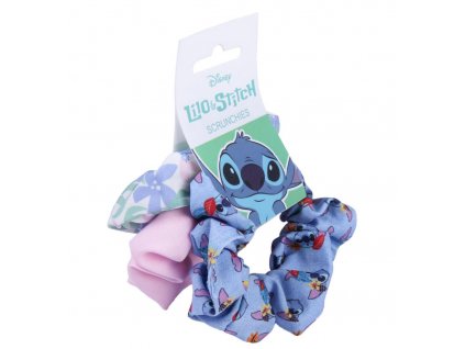 Gumičky do vlasů disney Stitch 3ks