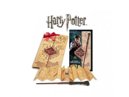 Hůlka a plánek Harry Potter Marauder