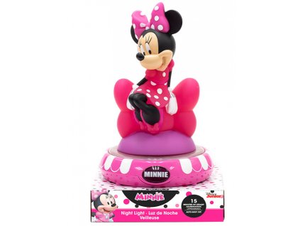 Lampička Minnie Mouse Magic night light 3D
