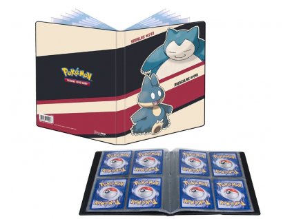 Album A5 Pokemon Snorlax a Munchlax 4 kapsy na 80 karet