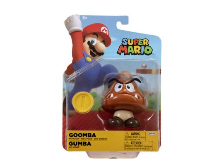 Figurka Nintendo Super Mario Goomba with coin 10cm