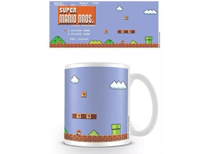 Hrnek Nintendo Mug Super Mario Retro Title