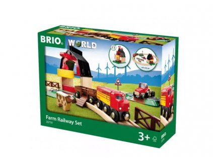 BRIO 33719 Vláčkodráha u farmy