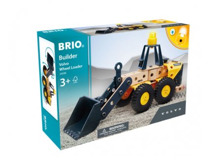 BRIO 34598 Builder Kolový Nakladač Volvo