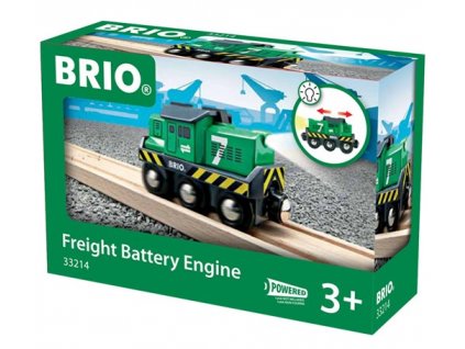 BRIO 33214 Elektrická lokomotiva zelená