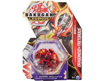 Bakugan Legends Dragonoid X Tretorous Core Ball Red