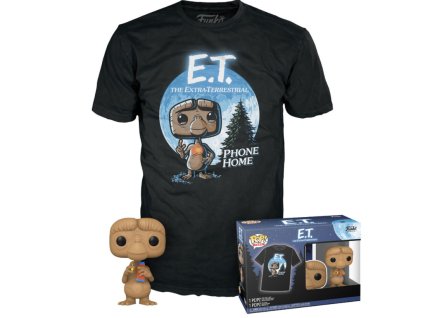 Funko Set E.T. Candy a tričko vel. XL Nové