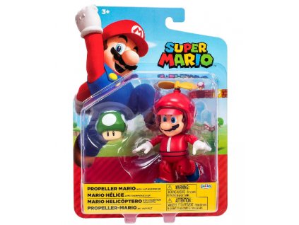Figurka Super Mario Propeller Mario 10cm