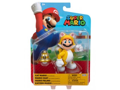 Figurka Super Mario Cat Mario 10cm