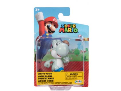 Figurka Super Mario White Yoshi 6cm