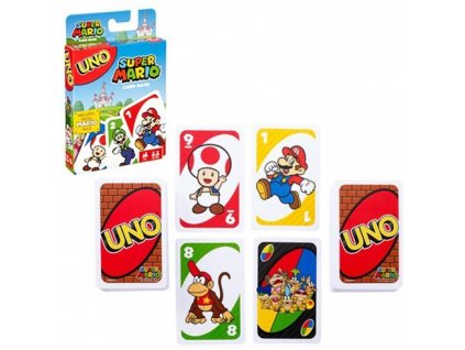 Karetní hra Uno Super Mario Nové