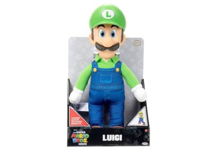 Plyšová hračka Mario Bros Luigi 30cm