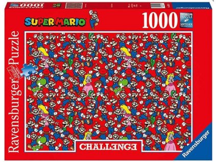 Puzzle Super Mario Challenge 1000 dílků Nové