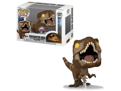 Funko Pop! 1217 Jurassic World Atrociraptor Red