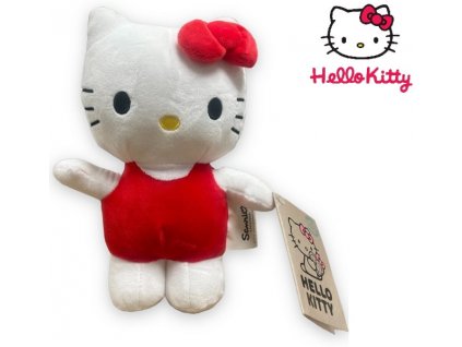 Plyšová hračka Hello Kitty Red 25 cm