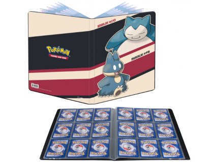 Album A4 Pokémon Snorlax a Munchlax 9 kapes na 180 karet