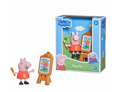 Figurka Peppa Pig Peppa malířka