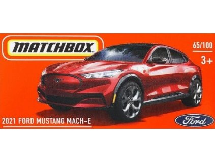 Matchbox 2021 Ford Mustang Mach E Box