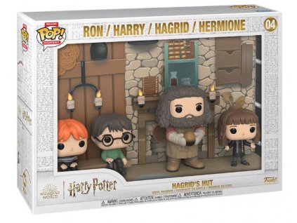 Funko Pop! 04 Harry Potter Hagrids Hut 4 pack Nové