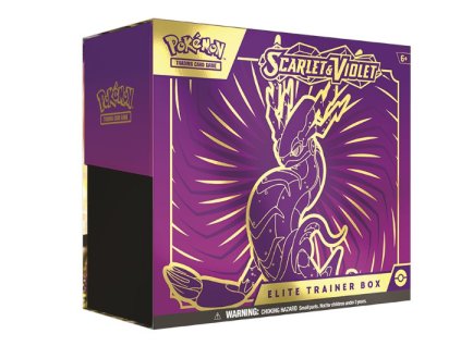 Pokémon TCG Scarlet and Violet Elite Trainer Box Purple