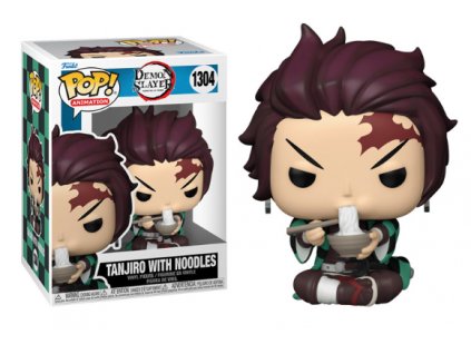 Funko Pop! 1304 Demon Slayer Tanjiro with noodles