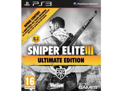 PS3 Sniper Elite 3 Ultimate Edition