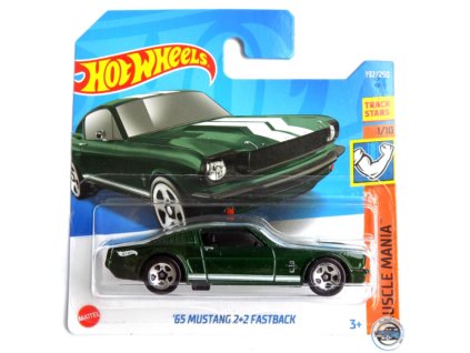 Hot Wheels 65 Mustang 2x2 Fastback Nové