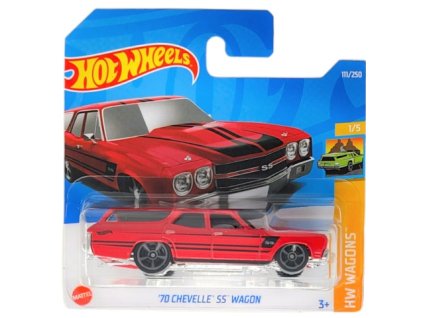 Hot Wheels 70 Chevelle SS Wagon Red