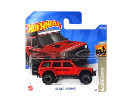 Hot Wheels 95 Jeep Cherokee Red
