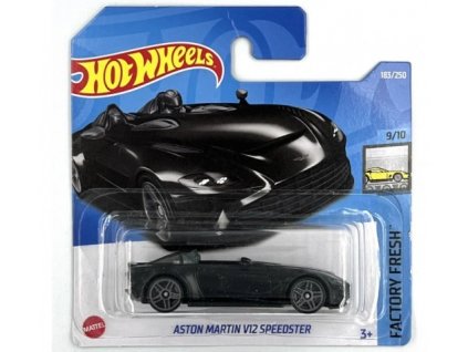 Hot Wheels Aston Martin V12 Speedster Black