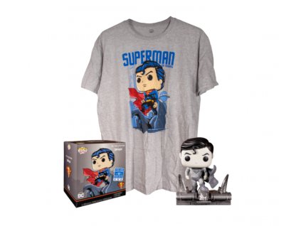 Funko Set DC Comics Jim Lee Superman Exclusive a tričko vel. L