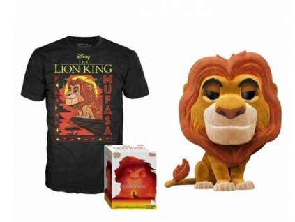Funko Set Disney The Lion King Mufasa a tričko vel. XL