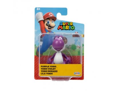Figurka Super Mario Bros Purple Yoshi 6cm