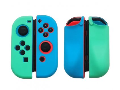 Switch Silikonový obal pro Joy Con Controller Modrý