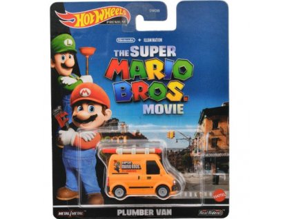 Hot Wheels Premium The Super Mario Bros. Movie Plumber Van